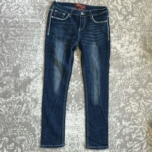 Seven7 Jeans Embroidered Sparkly Pockets Size 12P